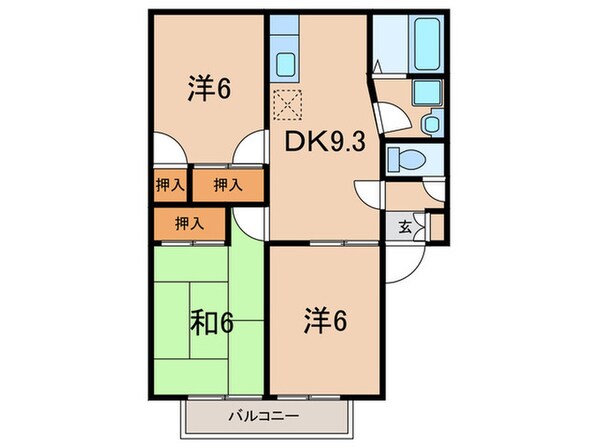 ネオア－バンコ－ト－の物件間取画像